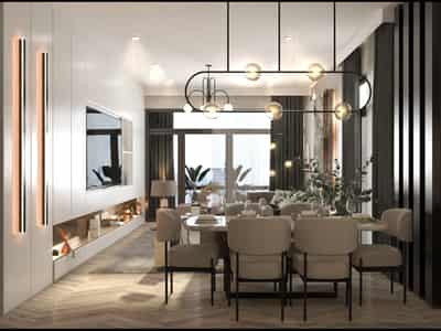 Four bedroom flats in complex with swimming pool and parking, Mersin, Turkey