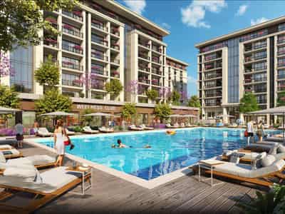 Residence with swimming pools, spa centers and around-the-clock security, Istanbul, Turkey