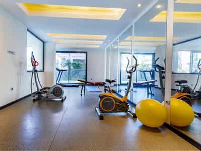 Residence with swimming pools at 550 meters from the beach, in the center of Avsallar, Alanya, Turkey
