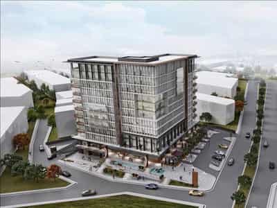 New complex of home offices with around-the-clock security on E-5 Highway, Istanbul, Turkey