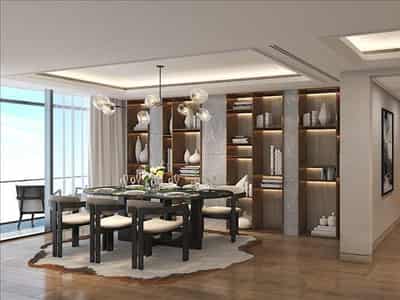 New high-rise residence with a swimming pool, fitness centers and restaurants, Sariyer, Istanbul, Turkey