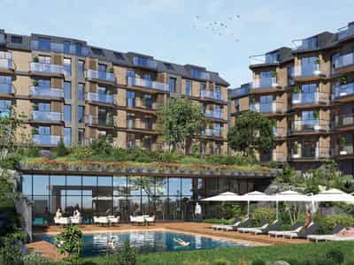 New low-rise residence with swimming pools and kids' playgrounds, Kocaeli, Turkey