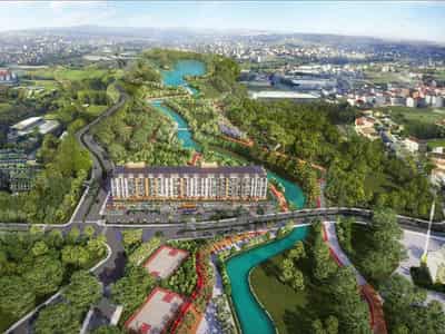 New residence with swimming pools close to the airport and a highway, Istanbul, Turkey