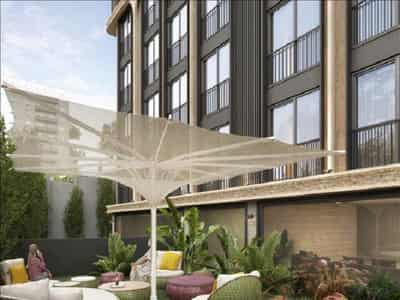 New residence with around-the-clock security close to business and tourist areas of Istanbul, Turkey