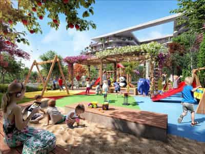 Residence with swimming pools and a sports club near the metro station, Istanbul, Turkey