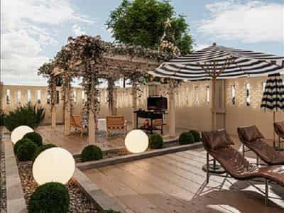 New residence with a swimming pool and a lounge area in the luxury area of Oba, Alanya, Turkey