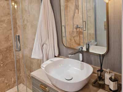 New villa complex with a private beach and a pier in Bodrum, Turkiye