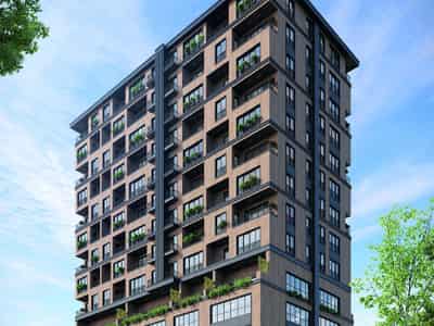 New residence close to a metro station and places of interest, Istanbul, Turkey