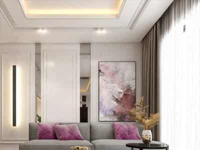 Complex of villas with swimming pools, lounge areas and around-the-clock security, Istanbul, Turkey
