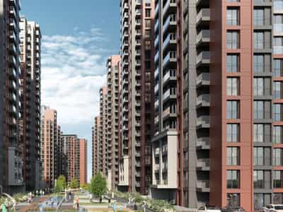 Large residential complex surrounded by greenery with convenient infrastructure, Bahçeşehir, Istanbul, Türkiye