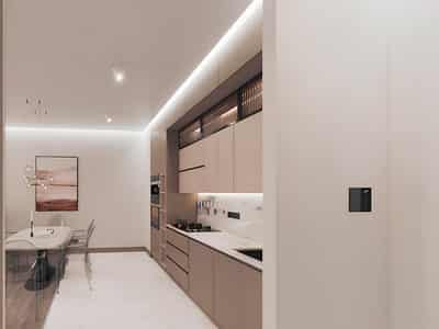 Complex of serviced apartments with a restaurant and a health center in the heart of Istanbul, Turkey