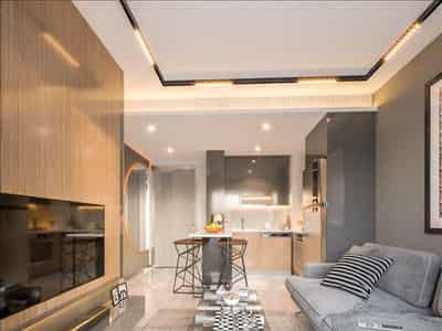 New residence with a swimming pool at 800 meters from the beach, Mersin, Turkey