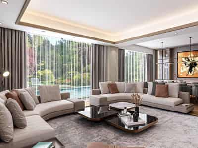New gated complex of luxury villas in Cekmekoy, Istanbul, Türkiye