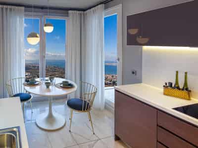New residence with a swimming pool, lounge areas and picturesque views, Istanbul, Turkey