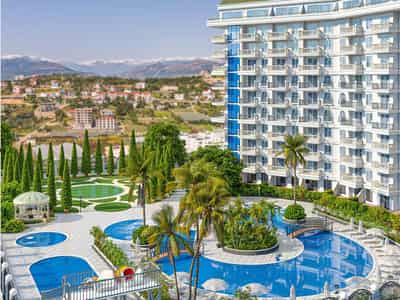 New complex with a water park, a spa area and swimming pools, Gazipasa, Antalya, Turkey