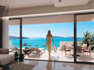 Exclusive villas with pools in Hebil Bay, Bodrum, Türkiye