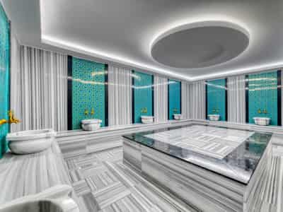 Modern apartments in a complex with swimming pools, spa, and gym, Mahmutlar, Alanya, Türkiye