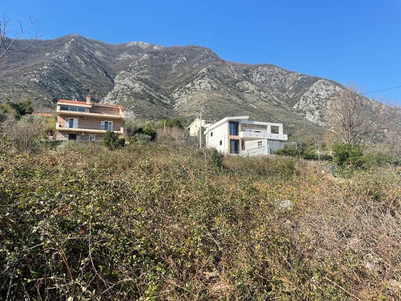 Urbanized plot in Prčanj with sea view — photo 3