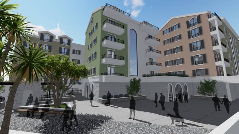 Apartments in a New Complex in Tivat — photo 8