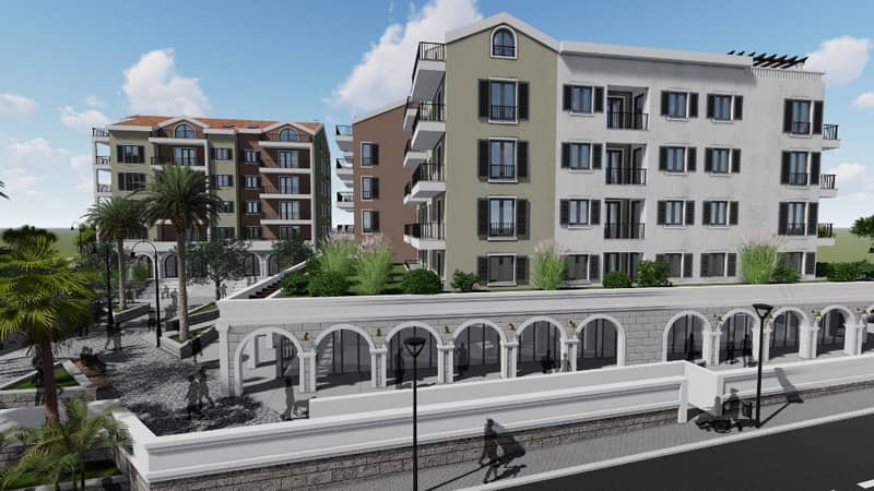 Apartments in a New Complex in Tivat — photo 4