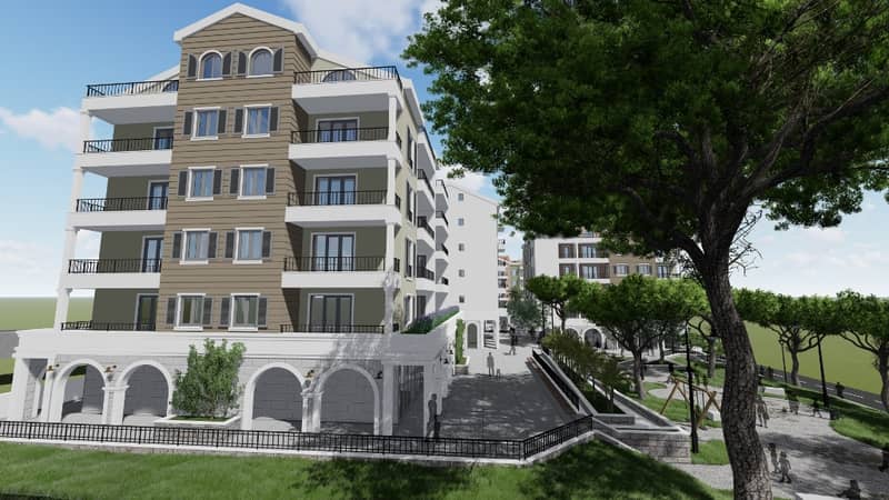 Apartments in a New Complex in Tivat — photo 9