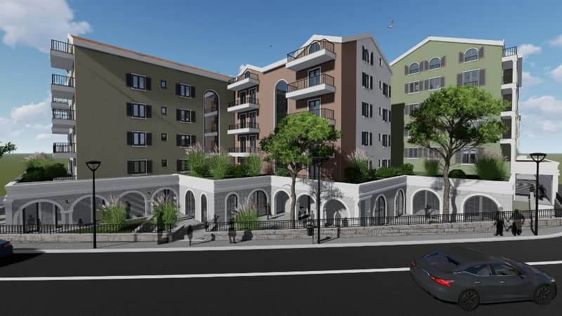 Apartments in a New Complex in Tivat — photo 20