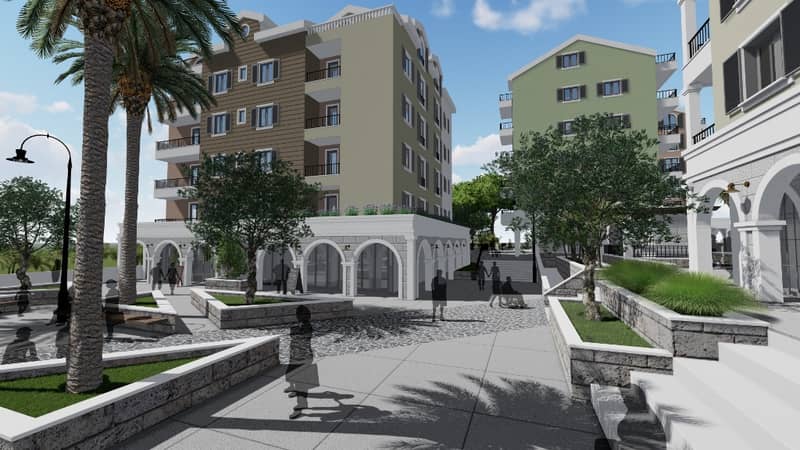 Apartments in a New Complex in Tivat — photo 7