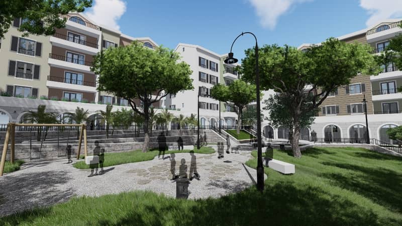 Apartments in a New Complex in Tivat — photo 3