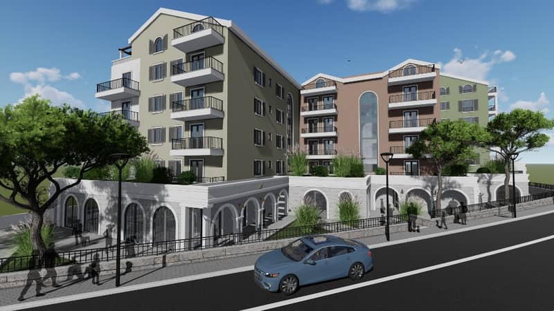 Apartments in a New Complex in Tivat — photo 15