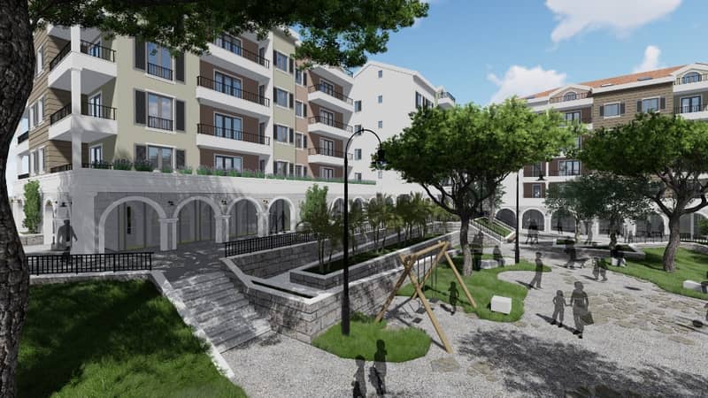 Apartments in a New Complex in Tivat — photo 10