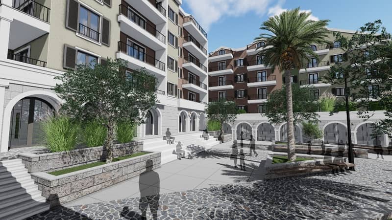 Apartments in a New Complex in Tivat — photo 14