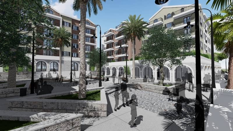Apartments in a New Complex in Tivat — photo 13