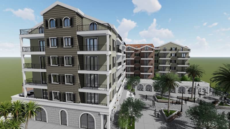 Apartments in a New Complex in Tivat — photo 12