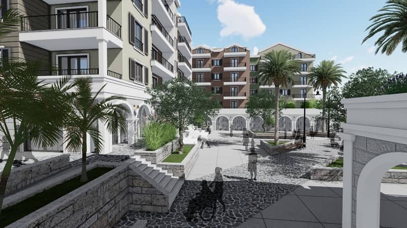 Apartments in a New Complex in Tivat — photo 19