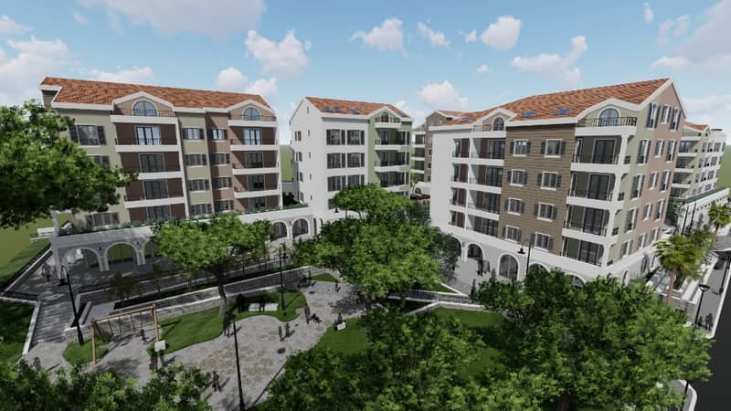 Apartments in a New Complex in Tivat — photo 11