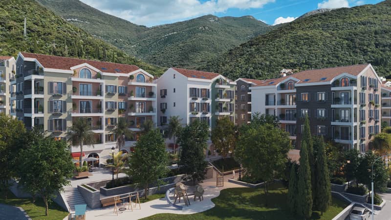 Apartments in a New Complex in Tivat — photo 24