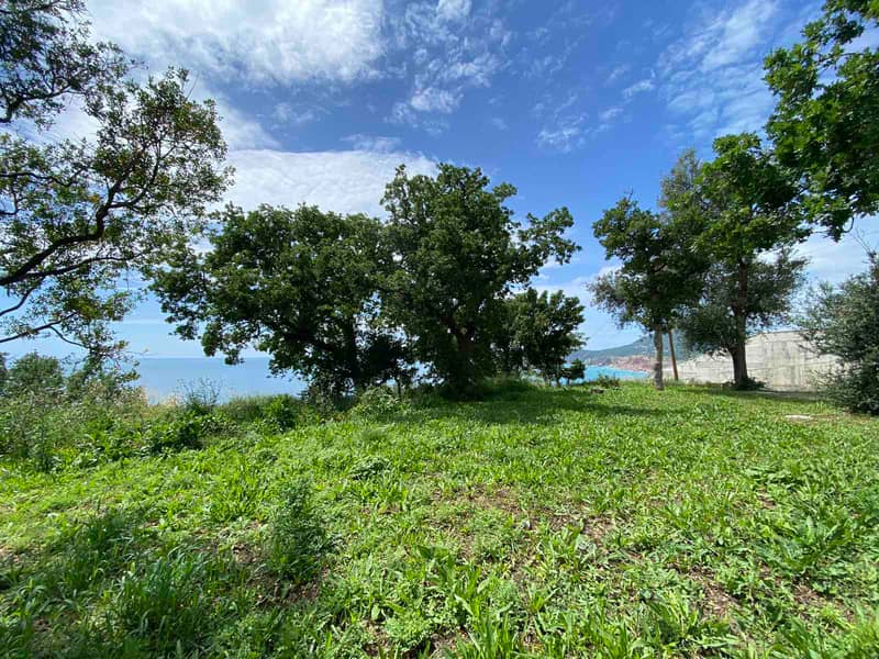Fenced land plot with panoramic view of the Adriatic Sea — photo 2