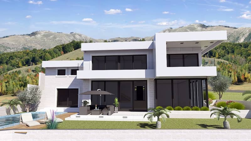 Villa with panoramic sea view in Blizikuče for sale — photo 2