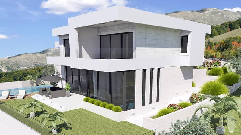 Villa with panoramic sea view in Blizikuče for sale — photo 4