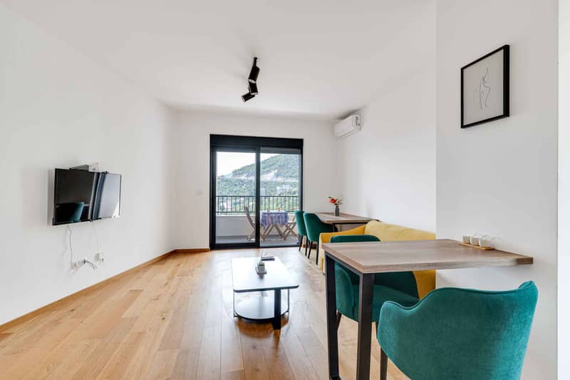 Furnished One-Bedroom Apartment with Sea View and Garage Space in New Construction — photo 10