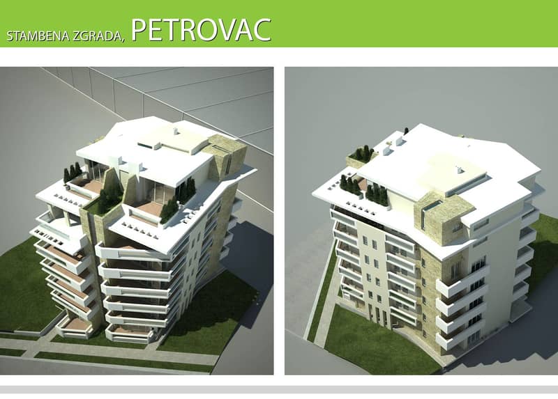 Урбанизированный участок с недостроенным зданием в Петроваце — фото 8