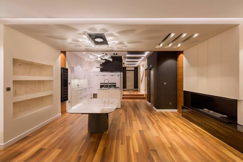 Super luxury three-story triplex apartment with jacuzzi and sauna — photo 5