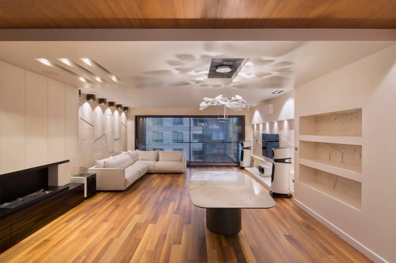 Super luxury three-story triplex apartment with jacuzzi and sauna — photo 4