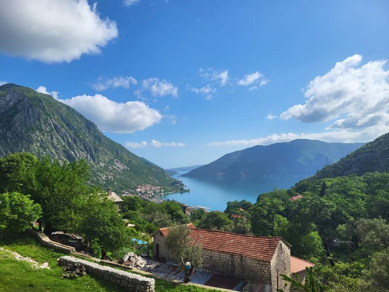 Plot with sea view and natural waterfall near Kotor — photo 7