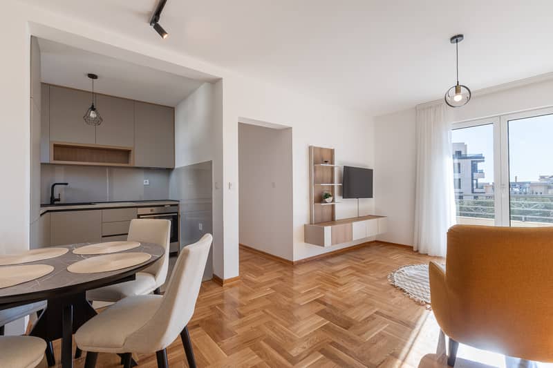Просторная квартира 64 м² с видом на море в Бечичи — фото 13