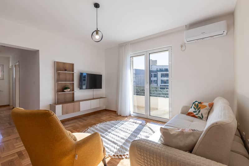 Просторная квартира 64 м² с видом на море в Бечичи — фото 8
