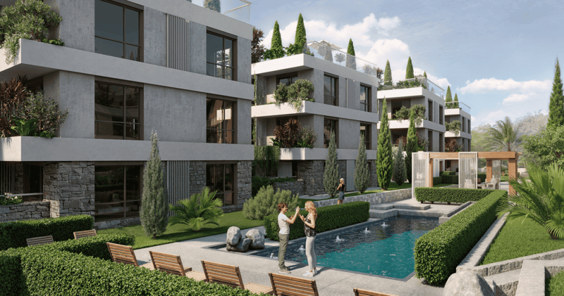 New Luxury Complex with Pool in Tivat Near the Sea — photo 2