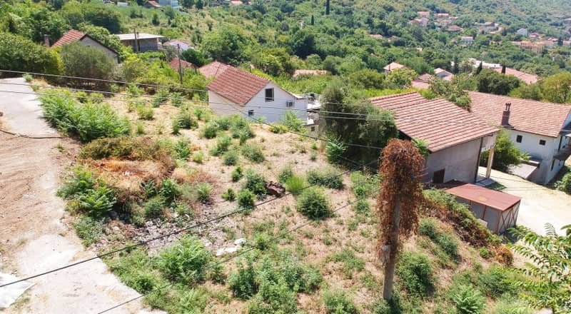 Участок с панорамным видом на море в Рисане, Черногория — 910 м² — фото 3
