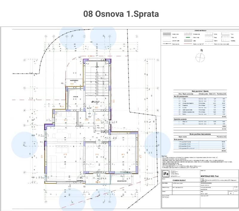 Land plot with residence for 8 apartments and pool in Donje Lastva — photo 4