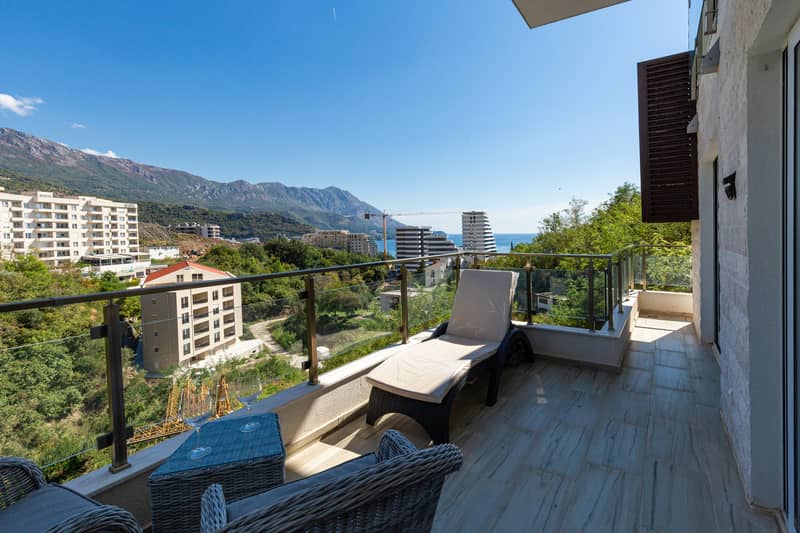 Luxury Two-Bedroom Apartment 64 m² with Panoramic Sea View – Becici — photo 9